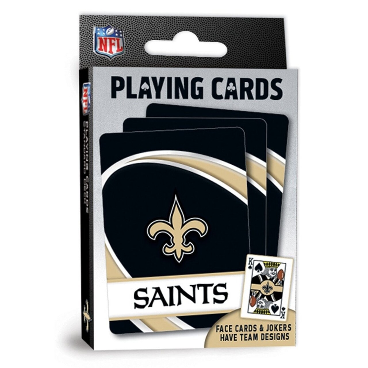Orleans Saints Playing Cards 54 Card Deck Officially Licensed Nfl Deck